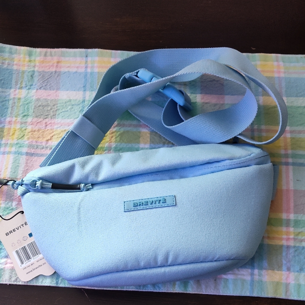 Brevite Sky Blue Crossbody Bag